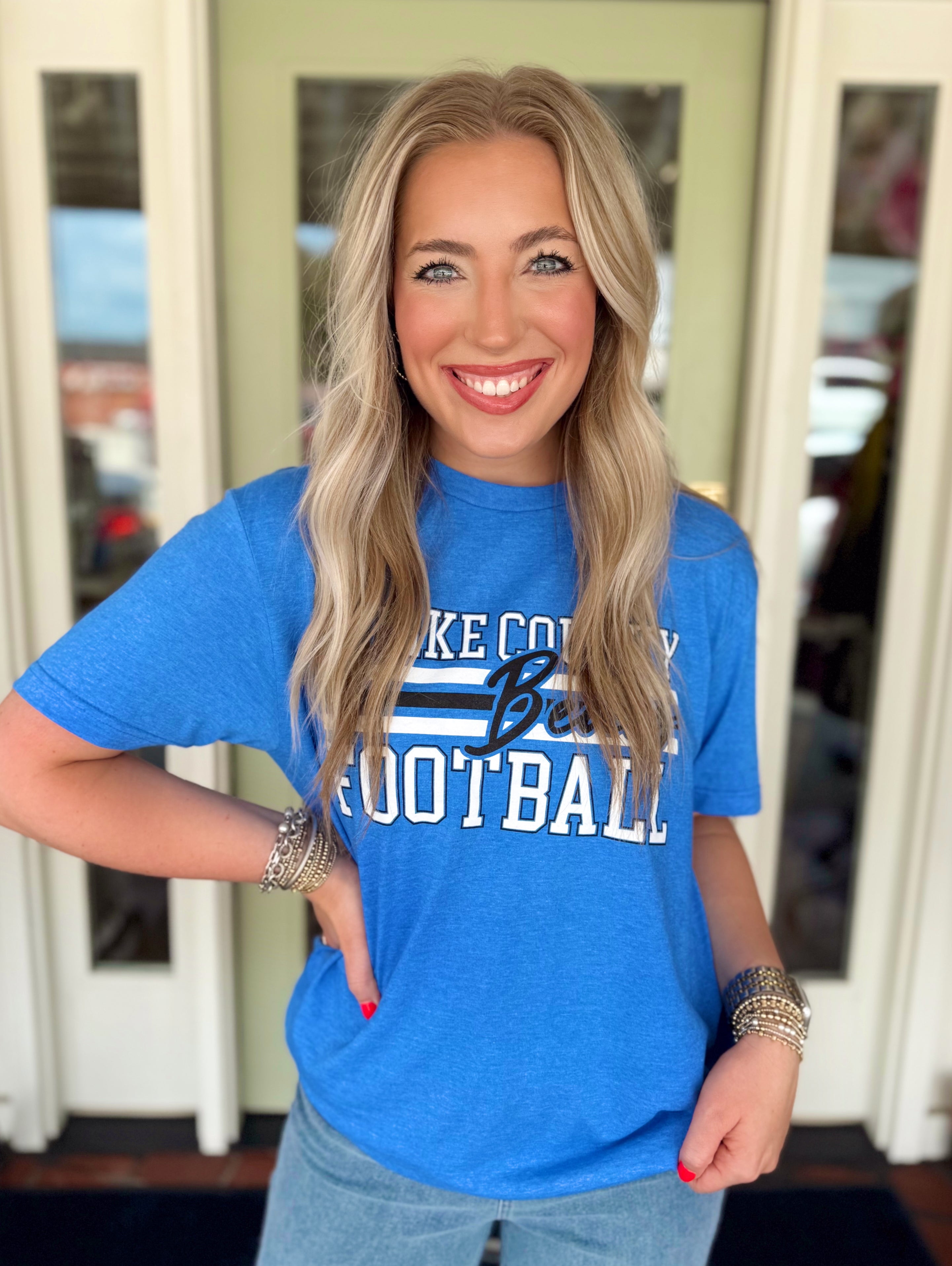 Burke County Bears Football Tee