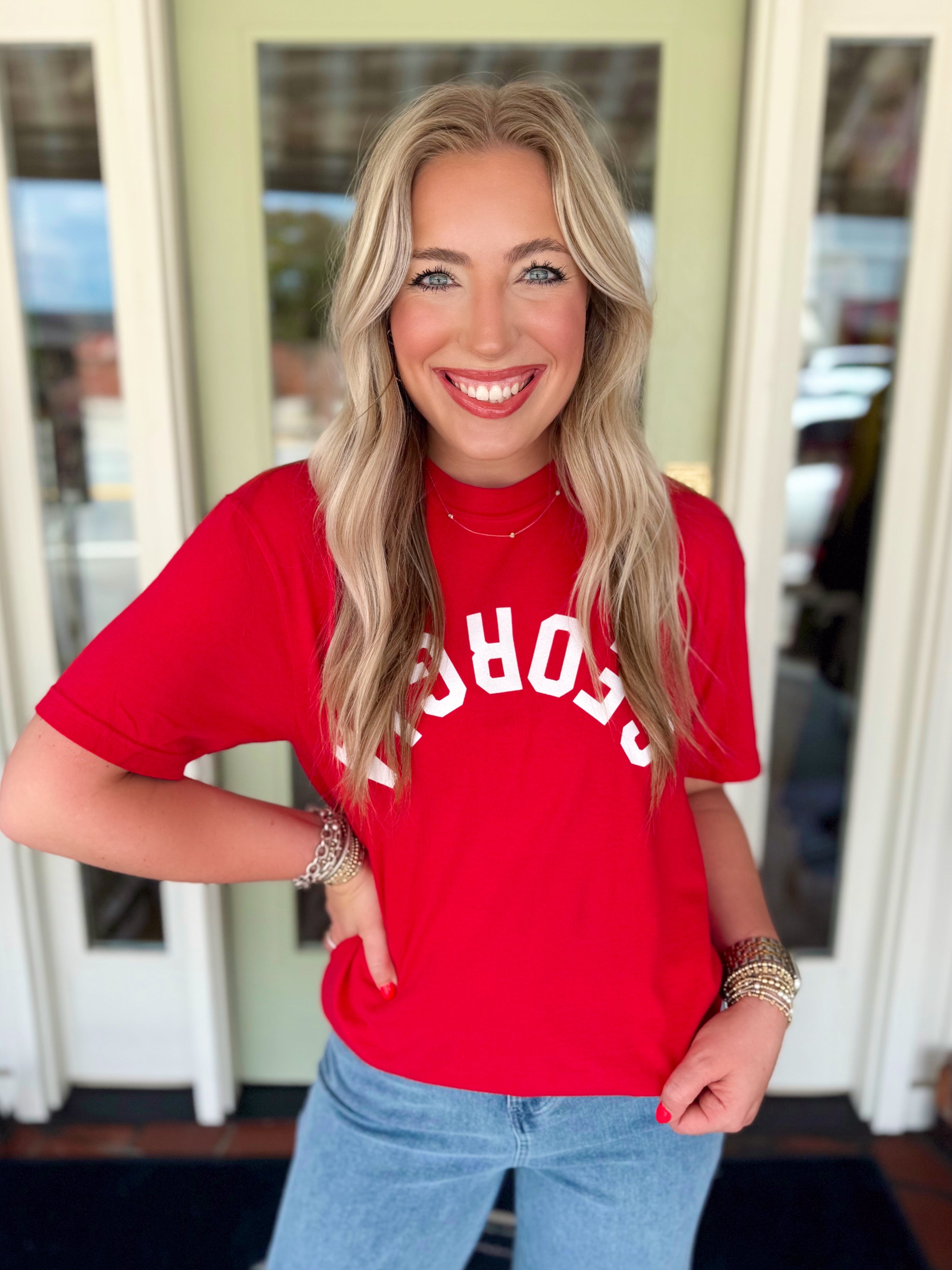 Upside Down UGA Tee