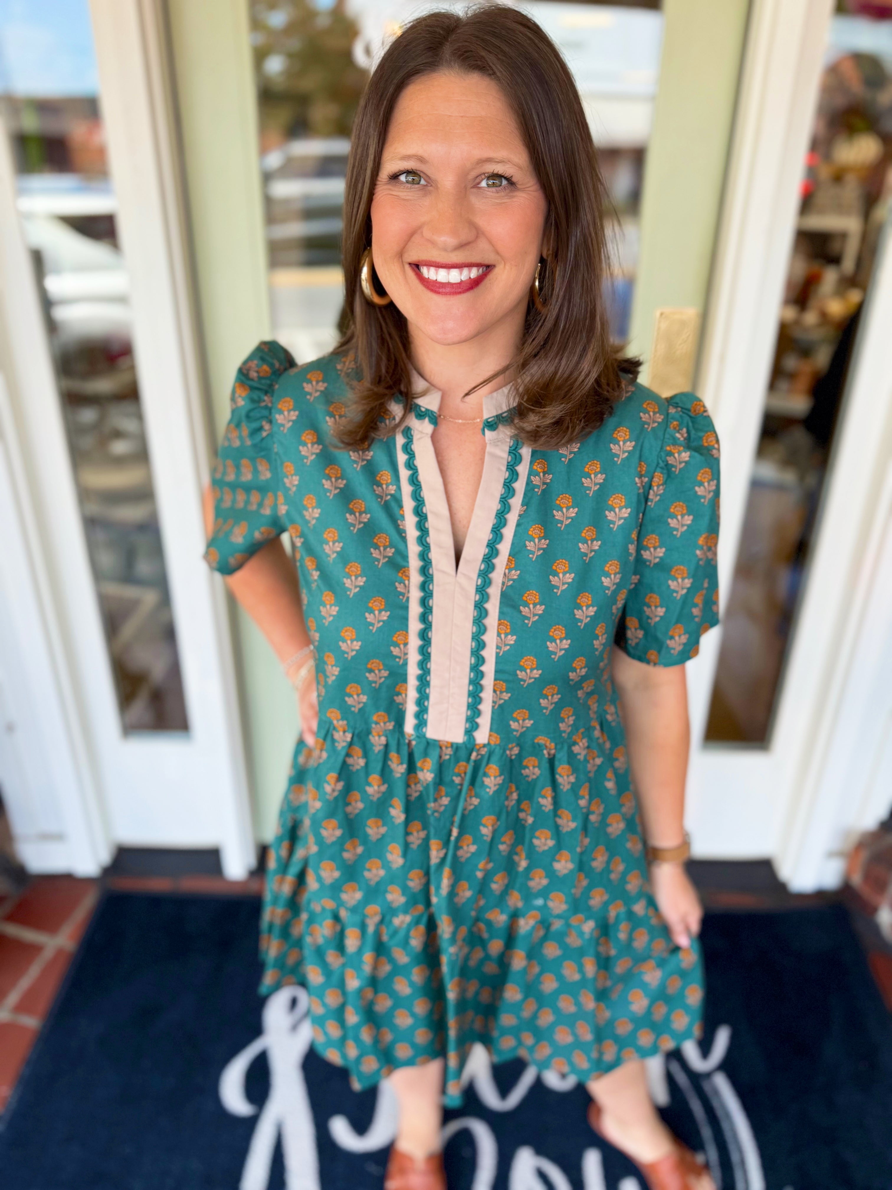 The Margaret Floral Dress