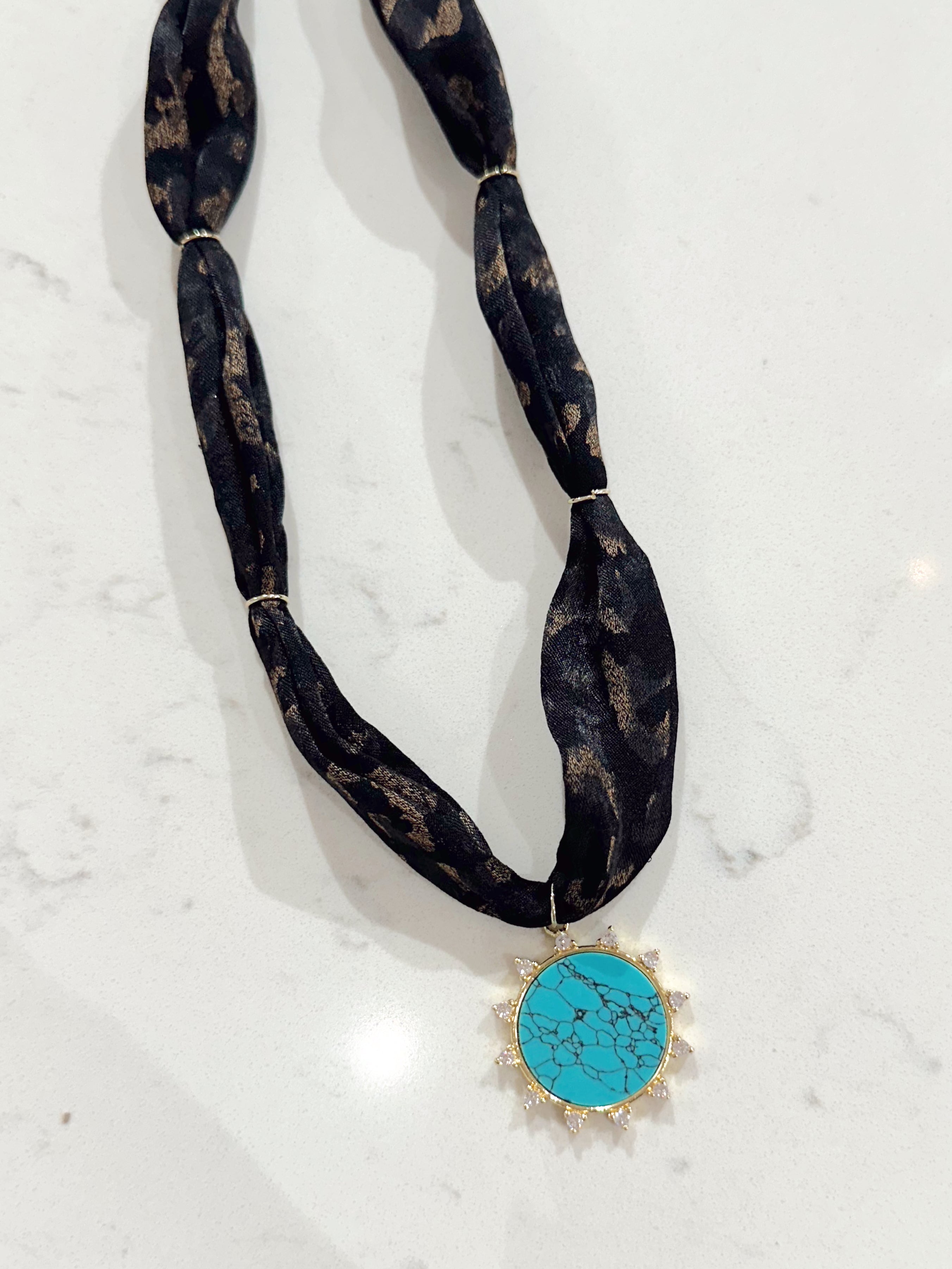 Kennedy Scarf Necklace By Hart Designs