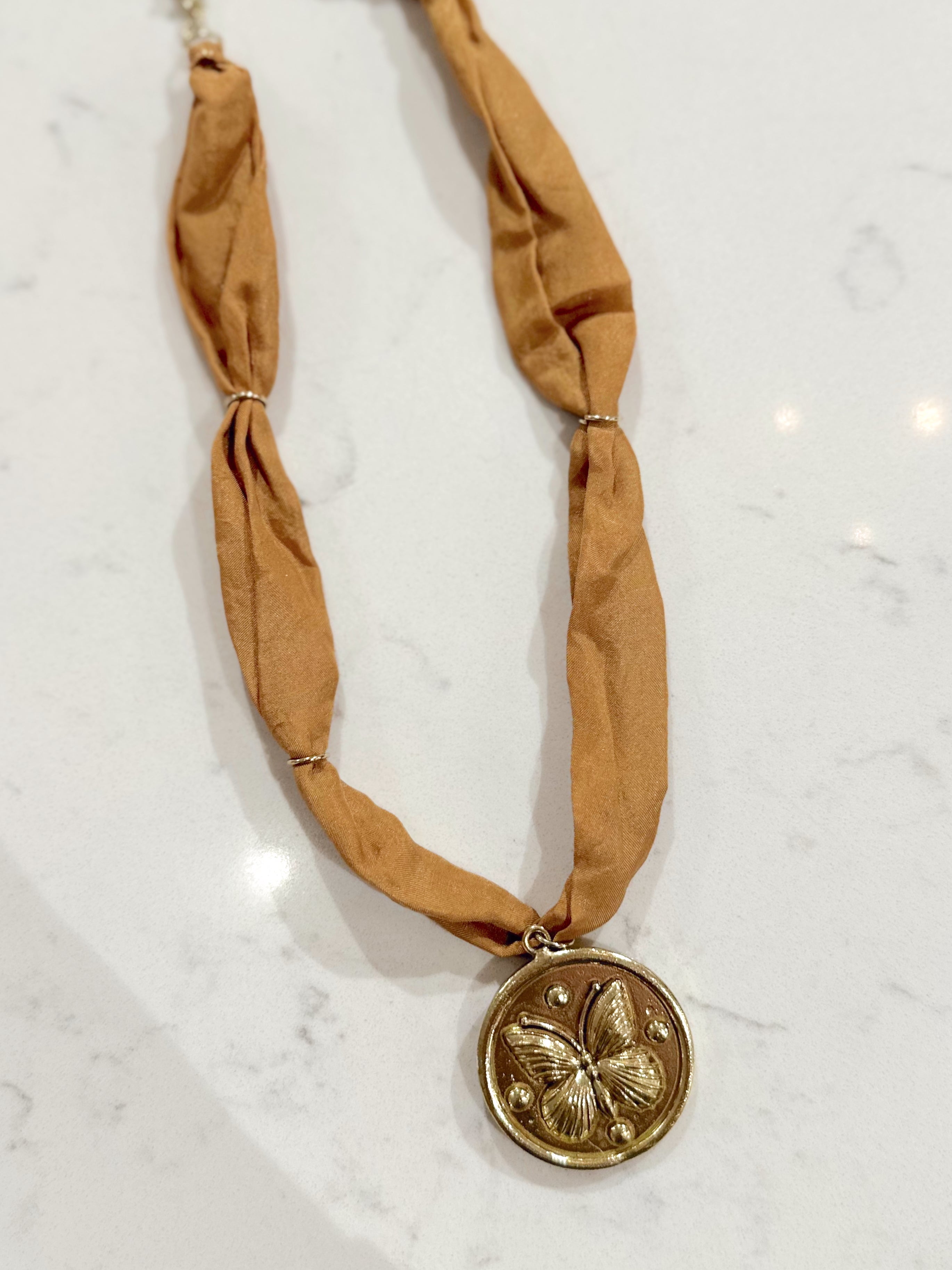 Carmen Scarf Necklace By Hart Designs