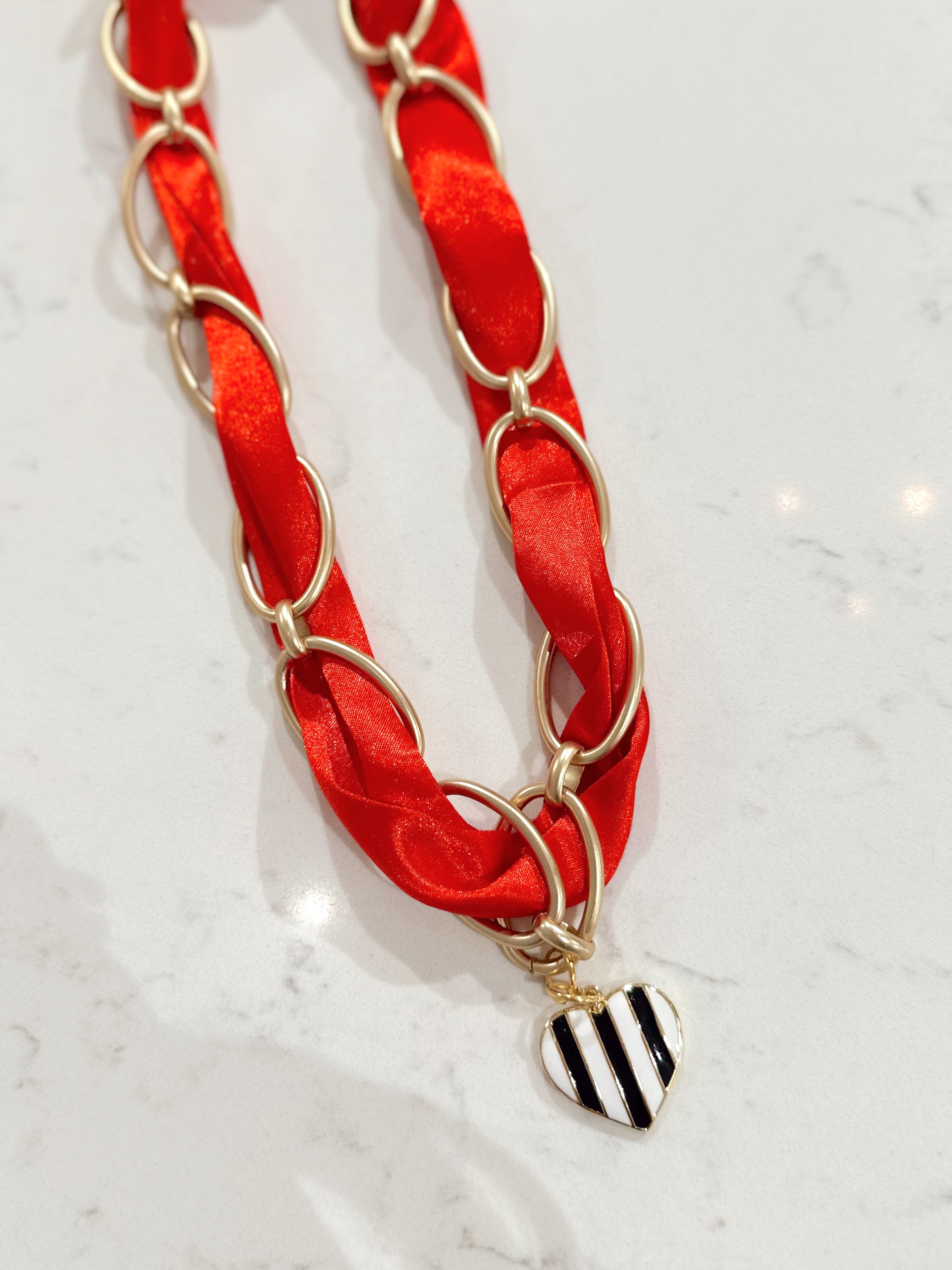 Ragan Scarf Necklace By Hart Designs