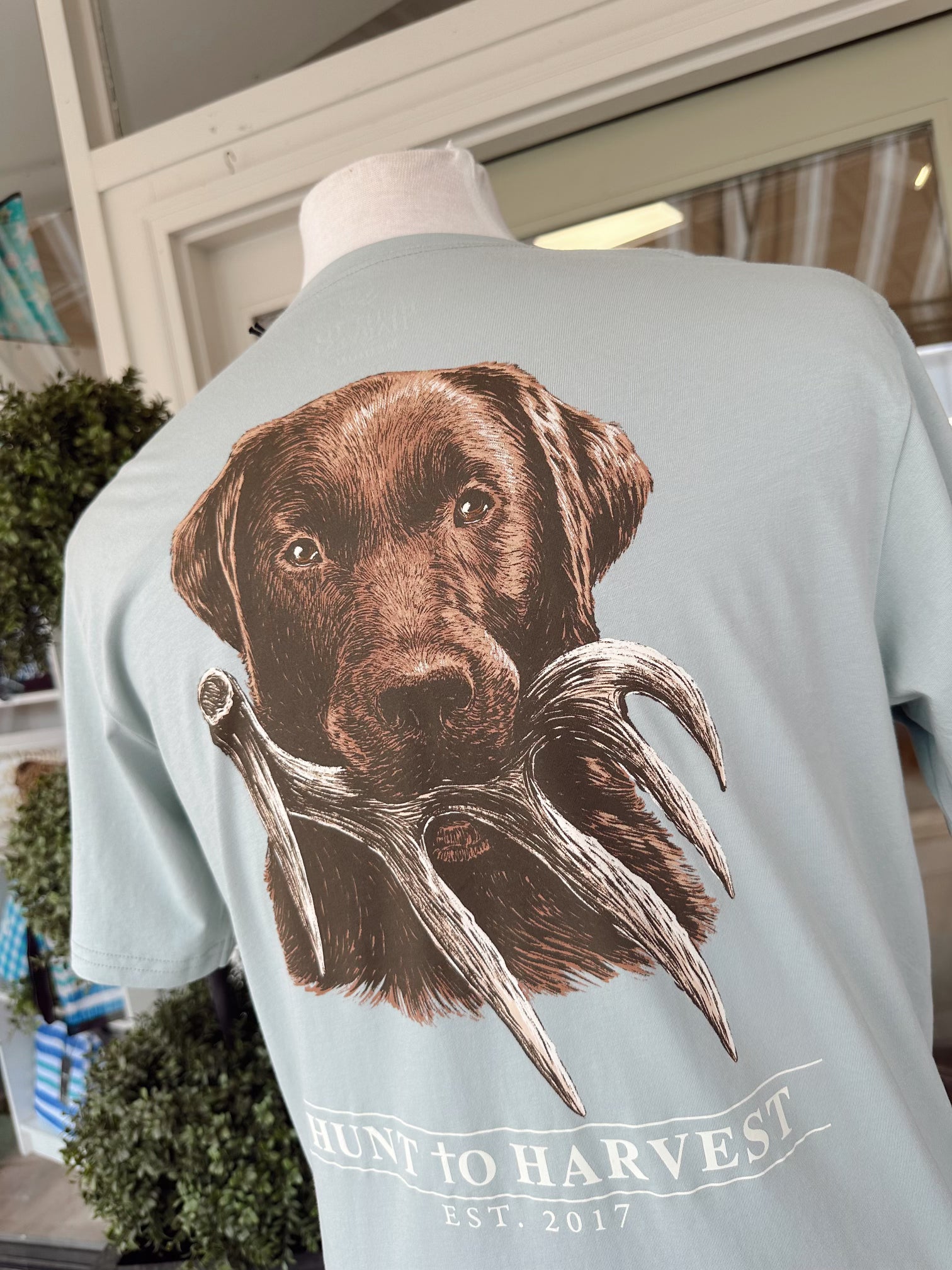 Dog and Shed Tee by Hunt to Harvest