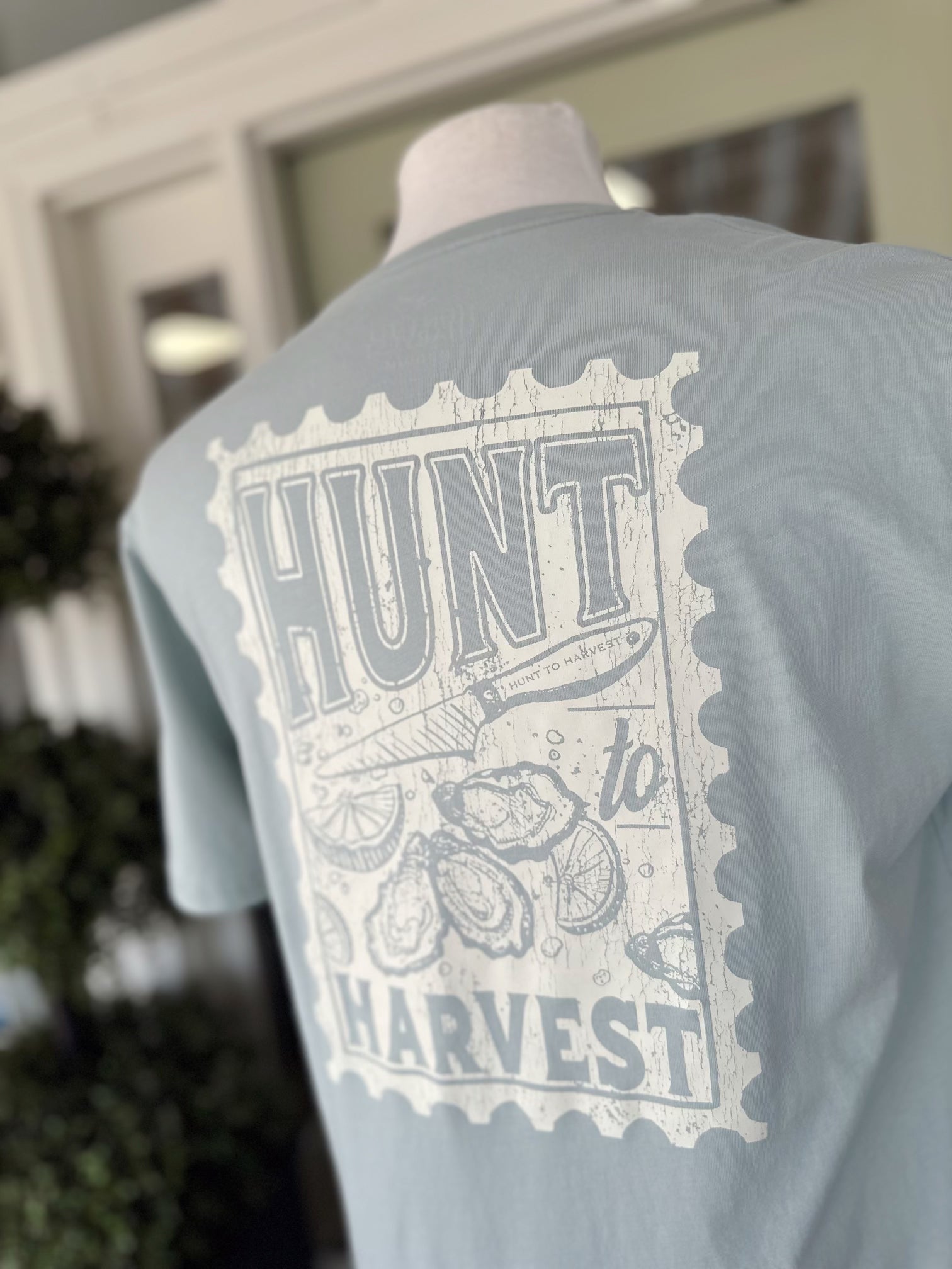 Half Shell Tee in Bay by Hunt to Harvest