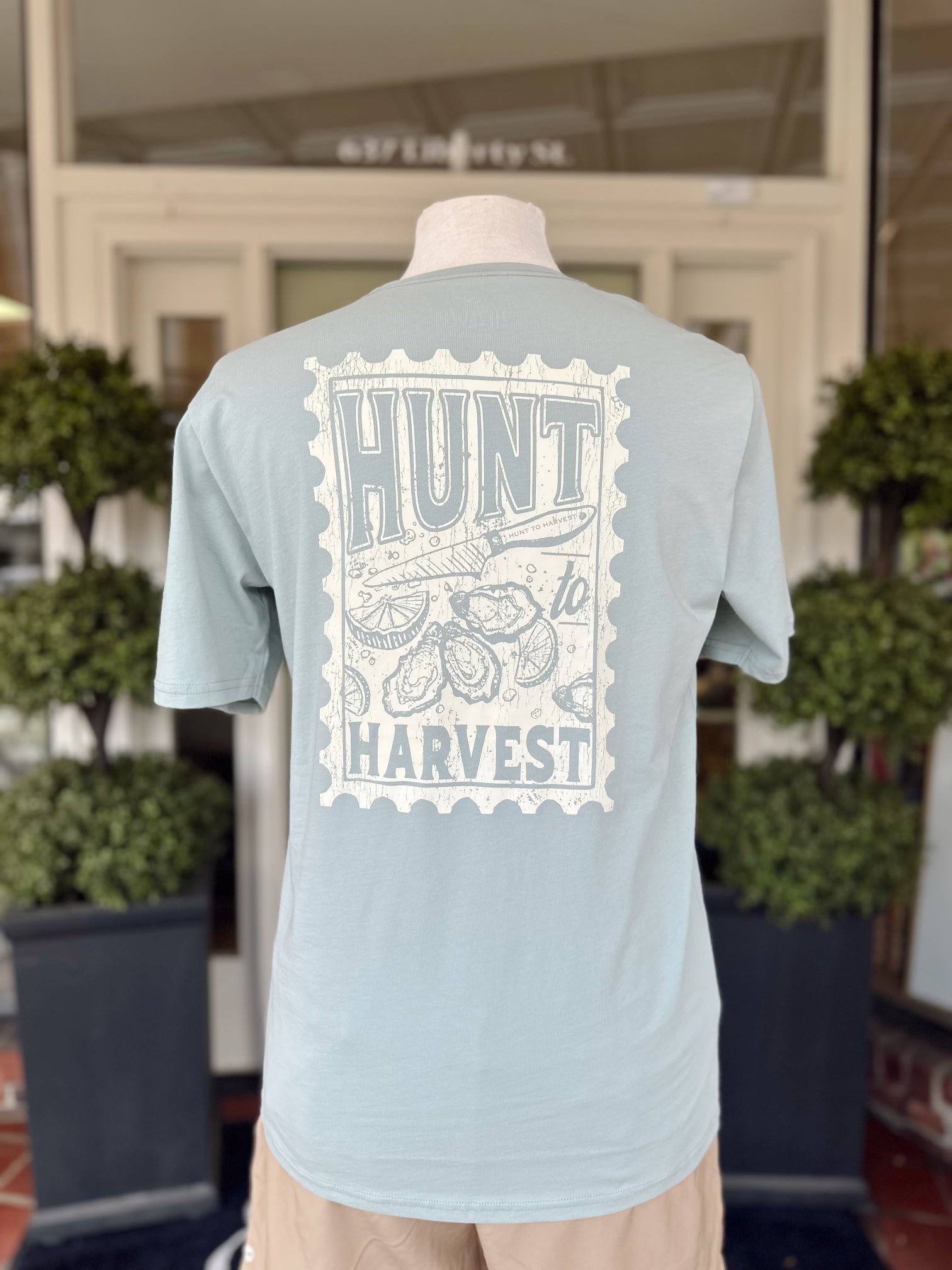 Half Shell Tee in Bay by Hunt to Harvest