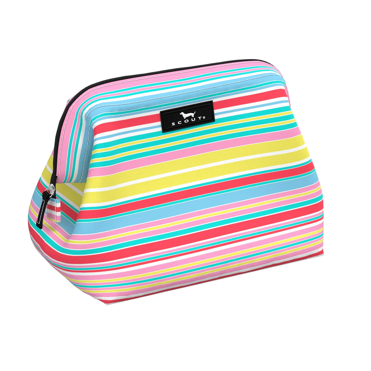 Ripe Stripe Little Big Mouth Makeup Bag by Scout