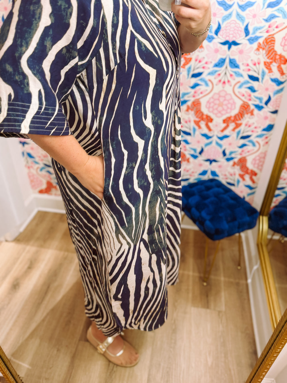 The Madaline Printed Dress (XL-2X)