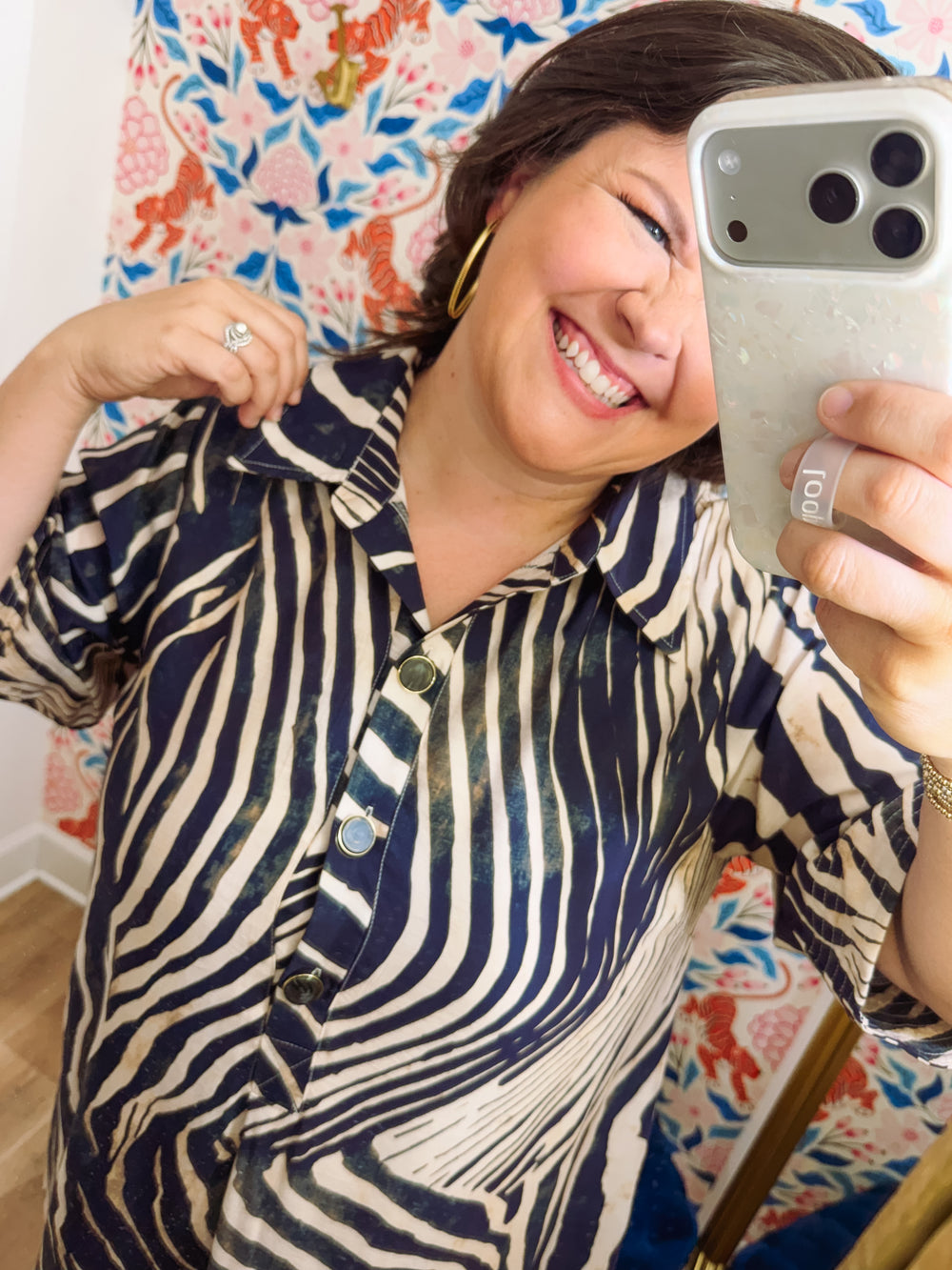 The Madaline Printed Dress (XL-2X)