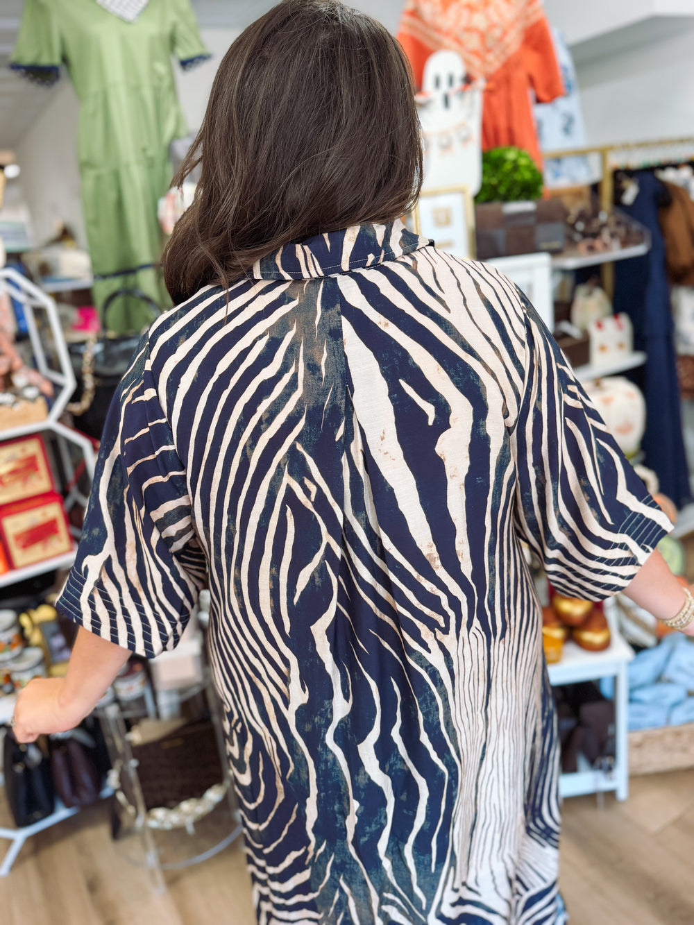 The Madaline Printed Dress (XL-2X)