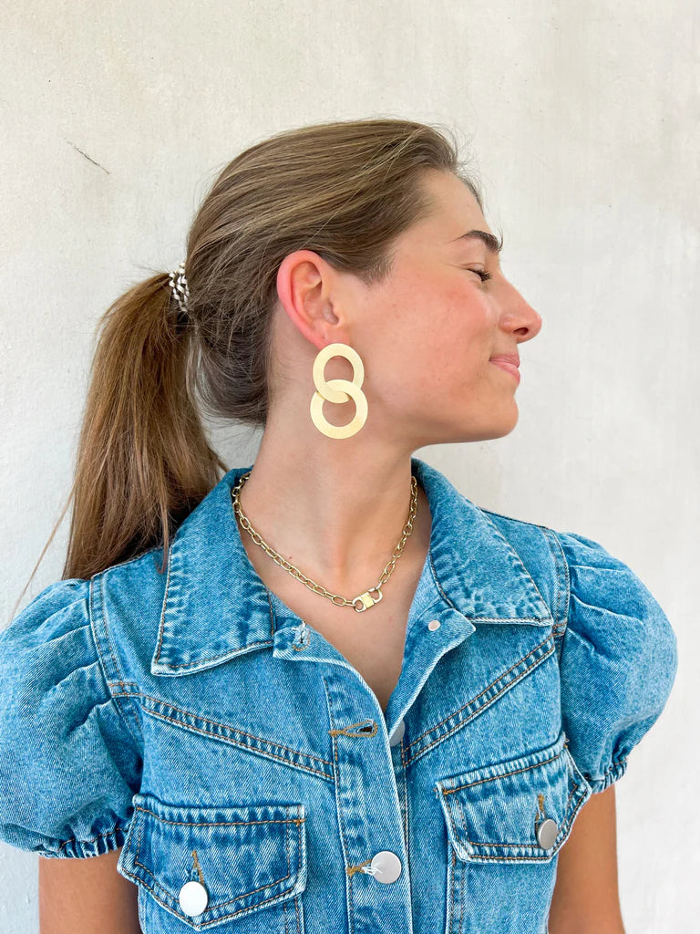 Greta Earrings by Sheila Fajl