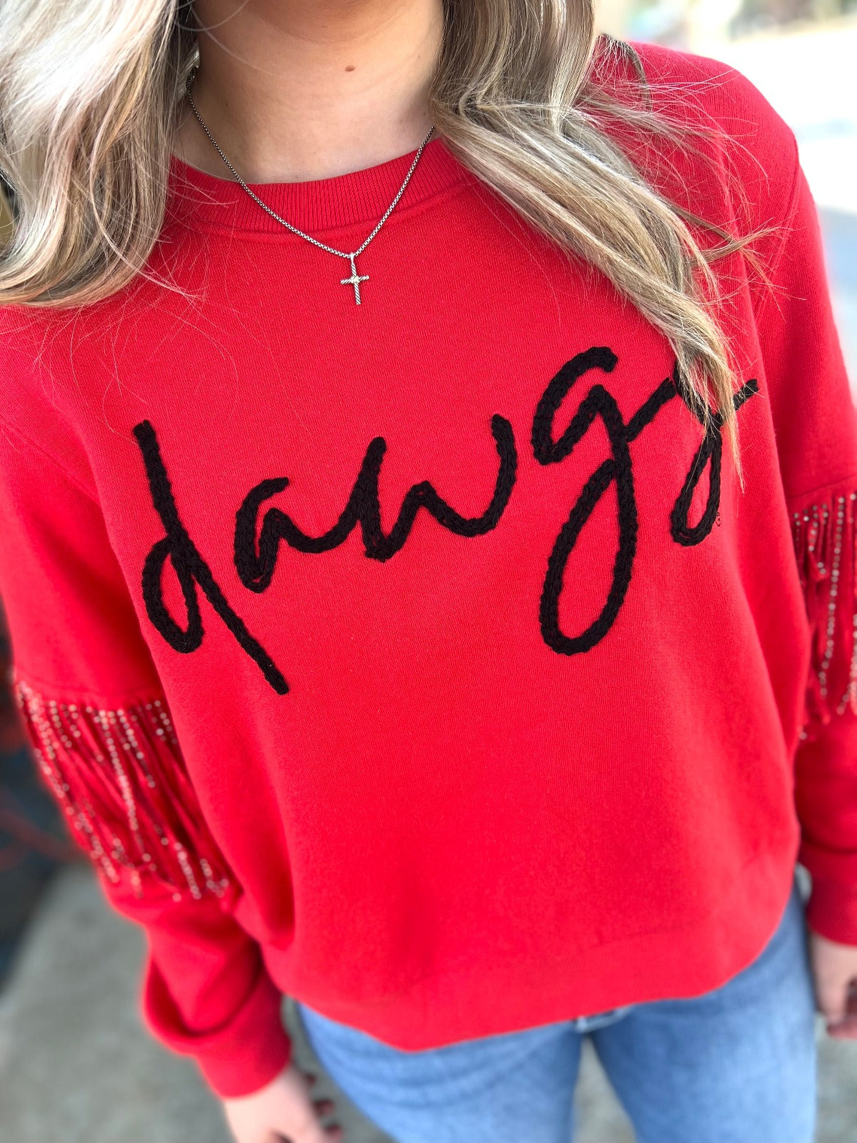 The Dawgs Fringe Sweatshirt