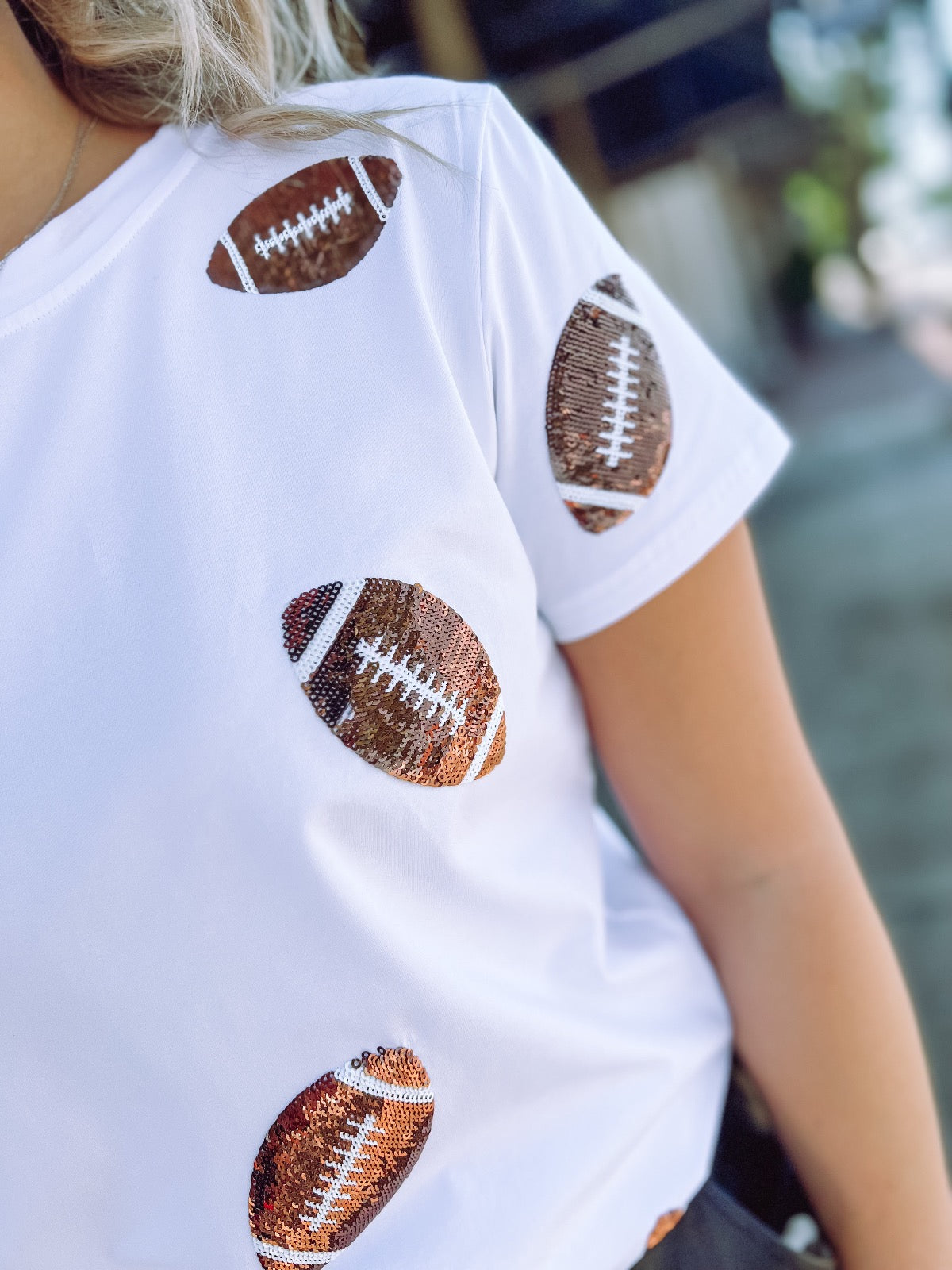 Flying Footballs Tee