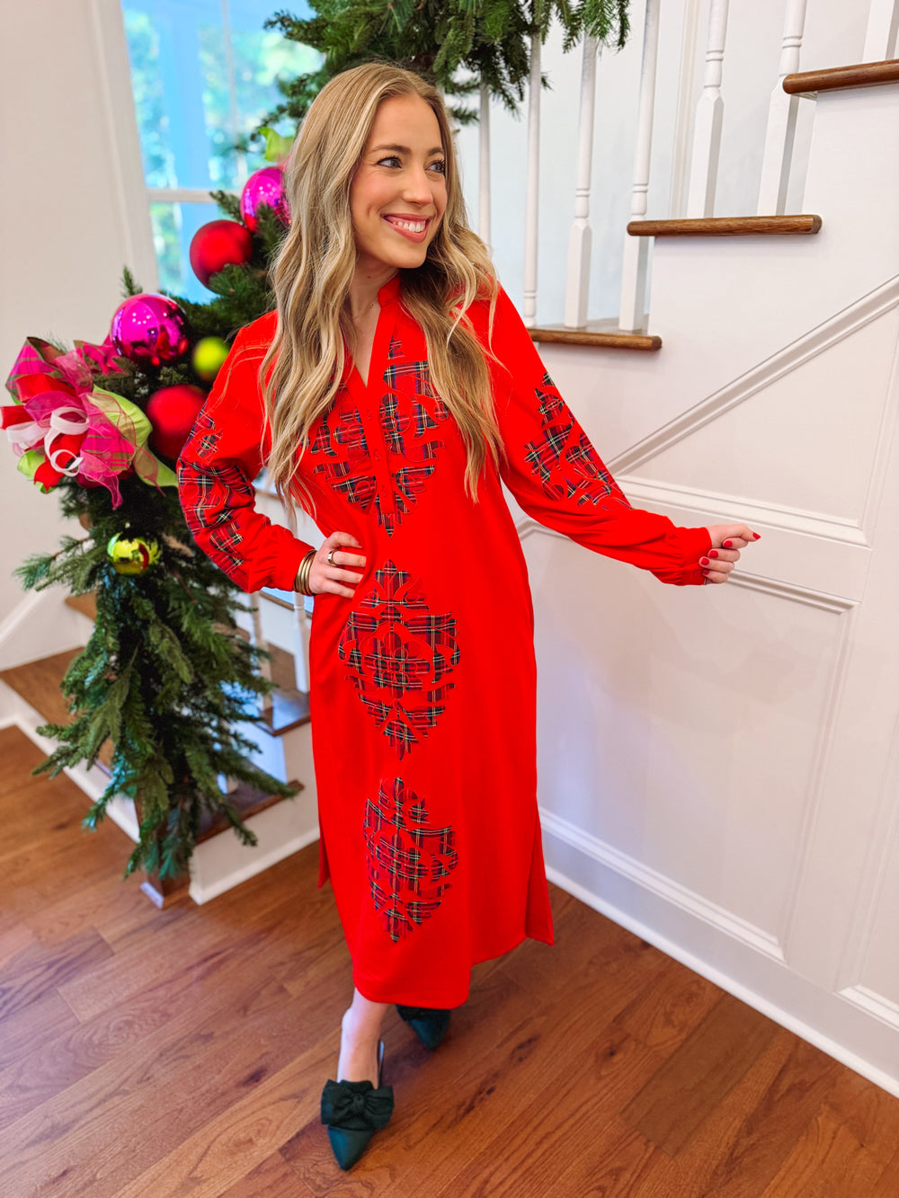 The Carolynn Red Dress (S-L)