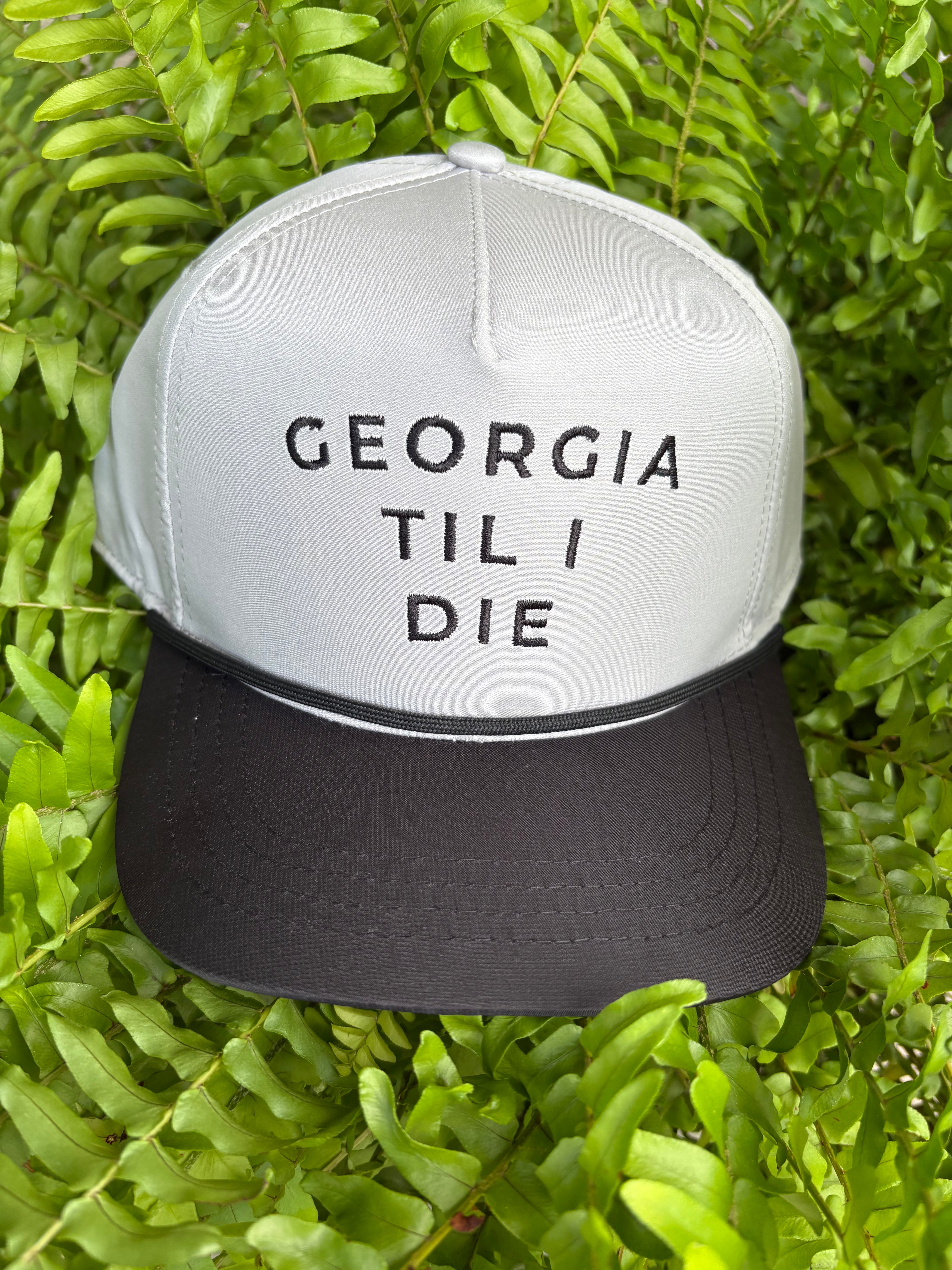 Georgia Til I Die 5 Panel Performance Hat by Peach State Pride