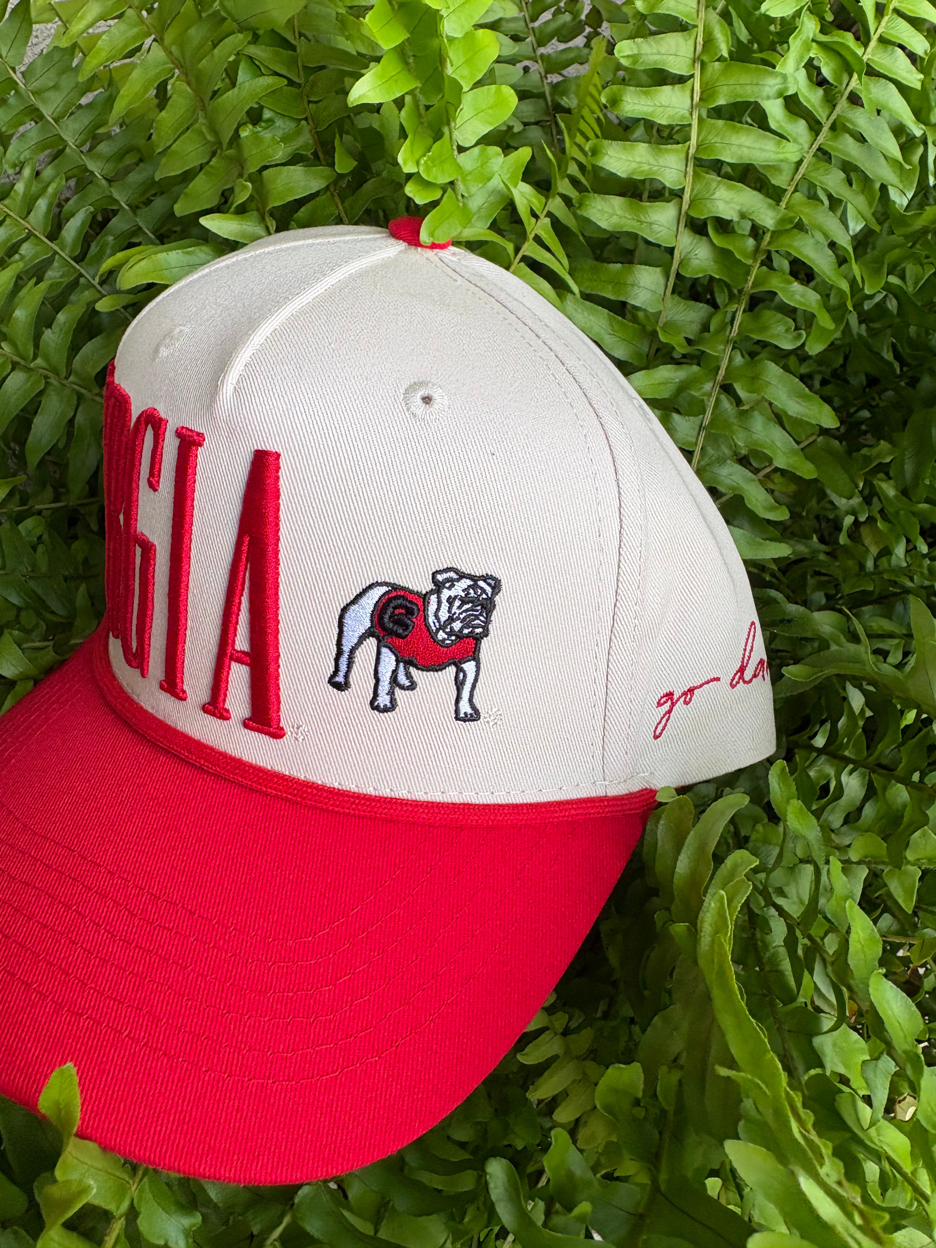 Georgia Saturday Stretch Canvas Trucker Hat