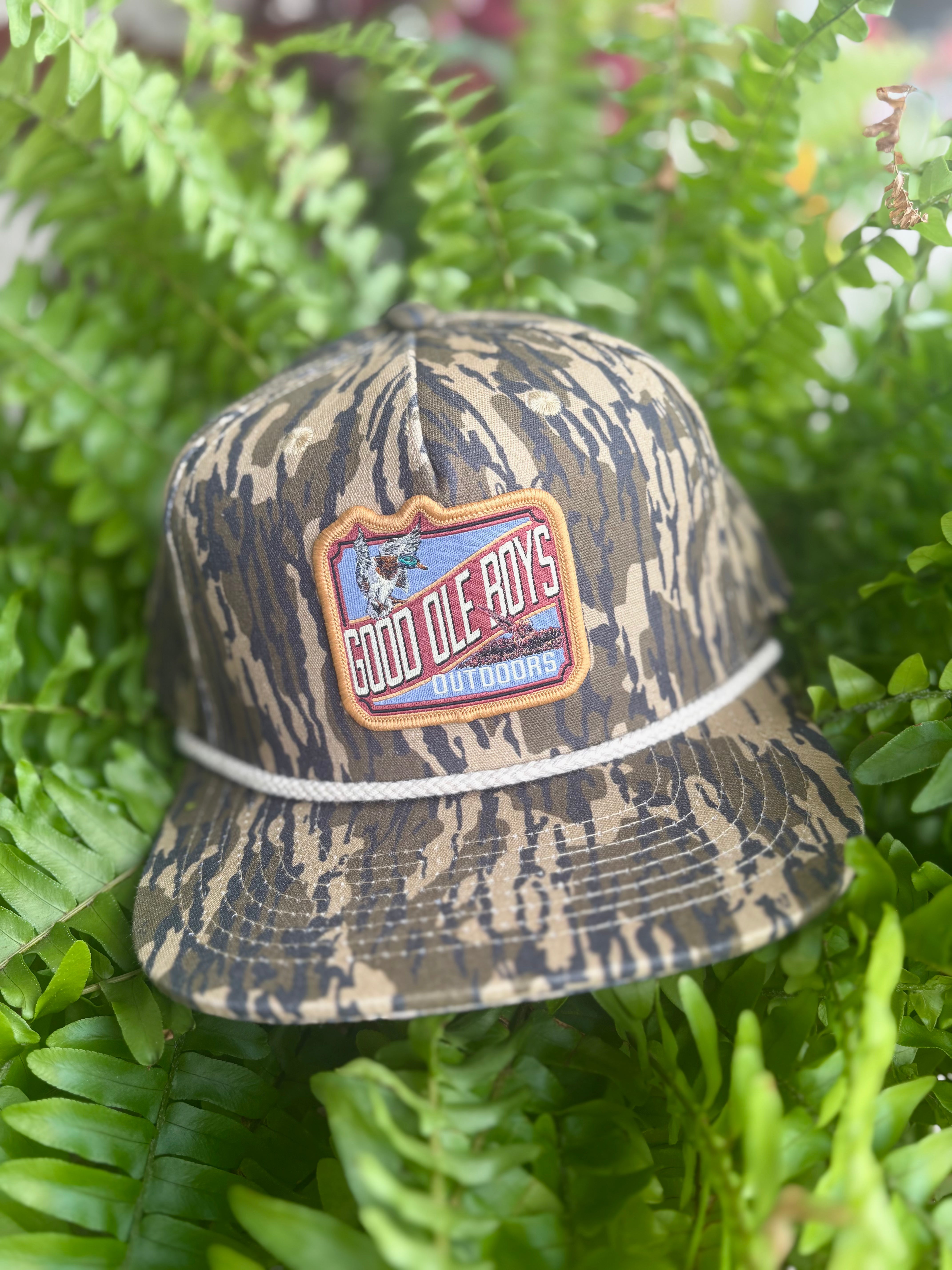 Camo Rope Hunting Patch Hat by Good Ole Boys