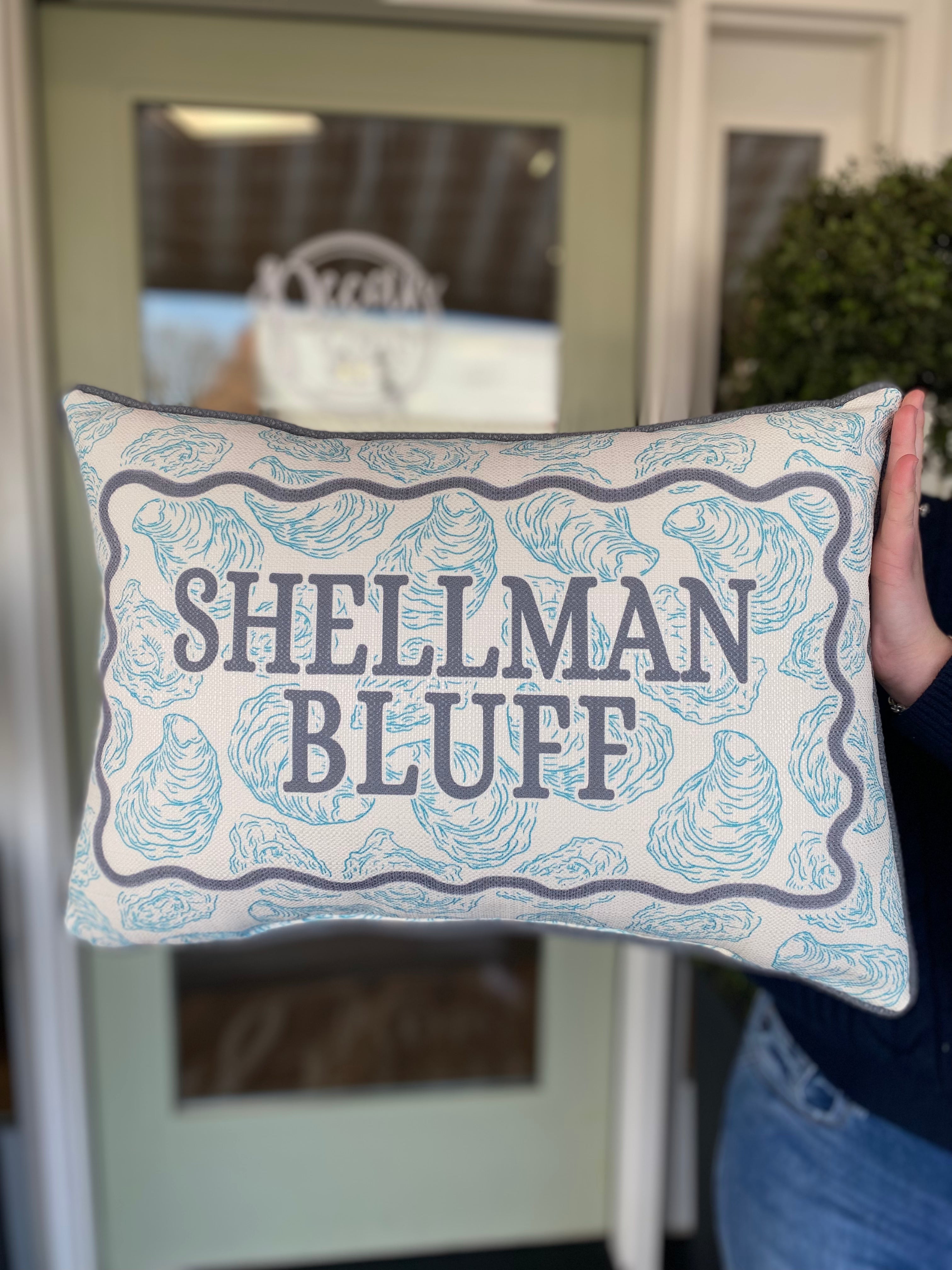 Shellman Bluff Oyster Pillow