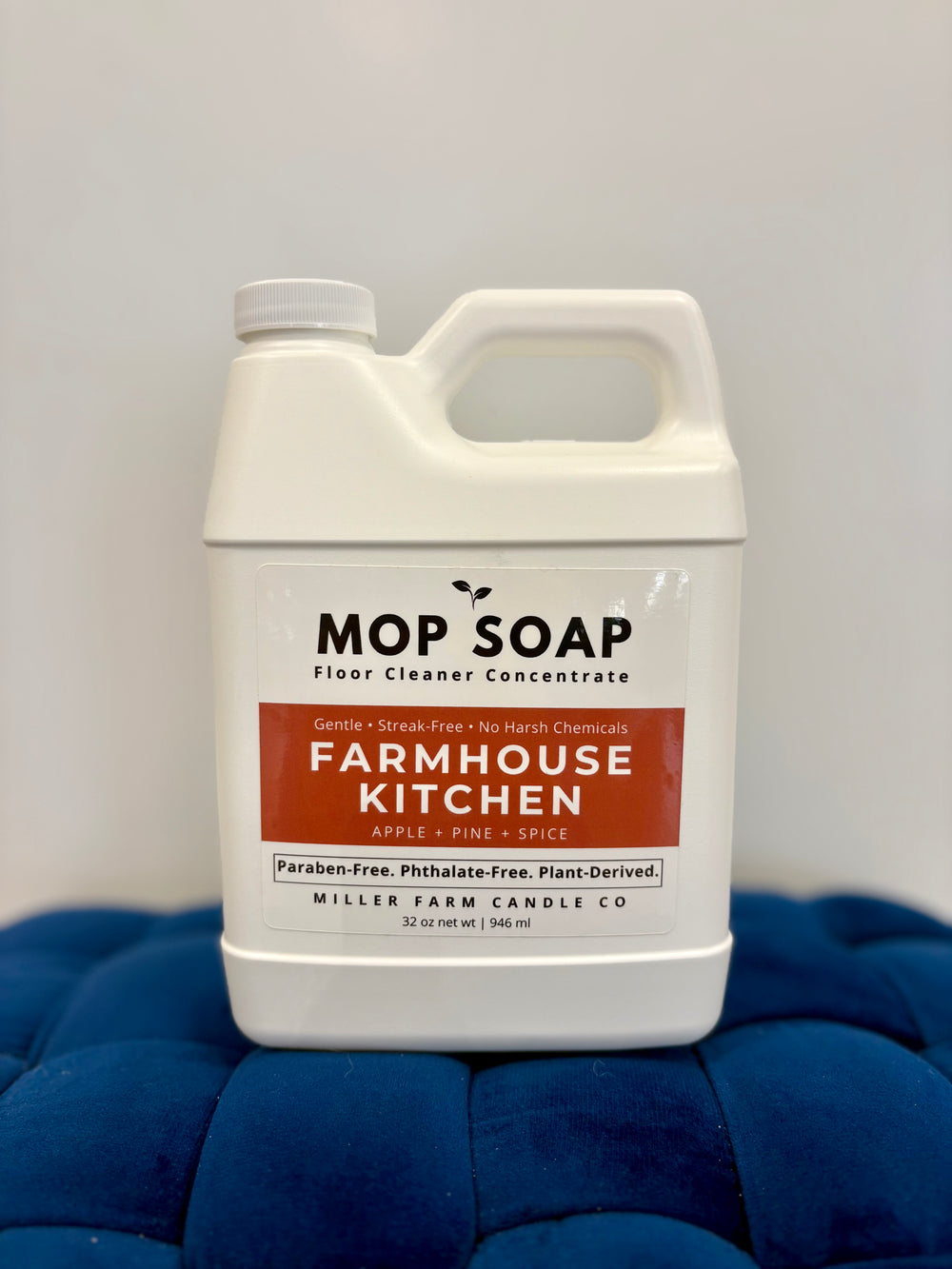 Mop Soap (32 oz) Concentrated Floor Cleaner & Floor Cleaning Solution