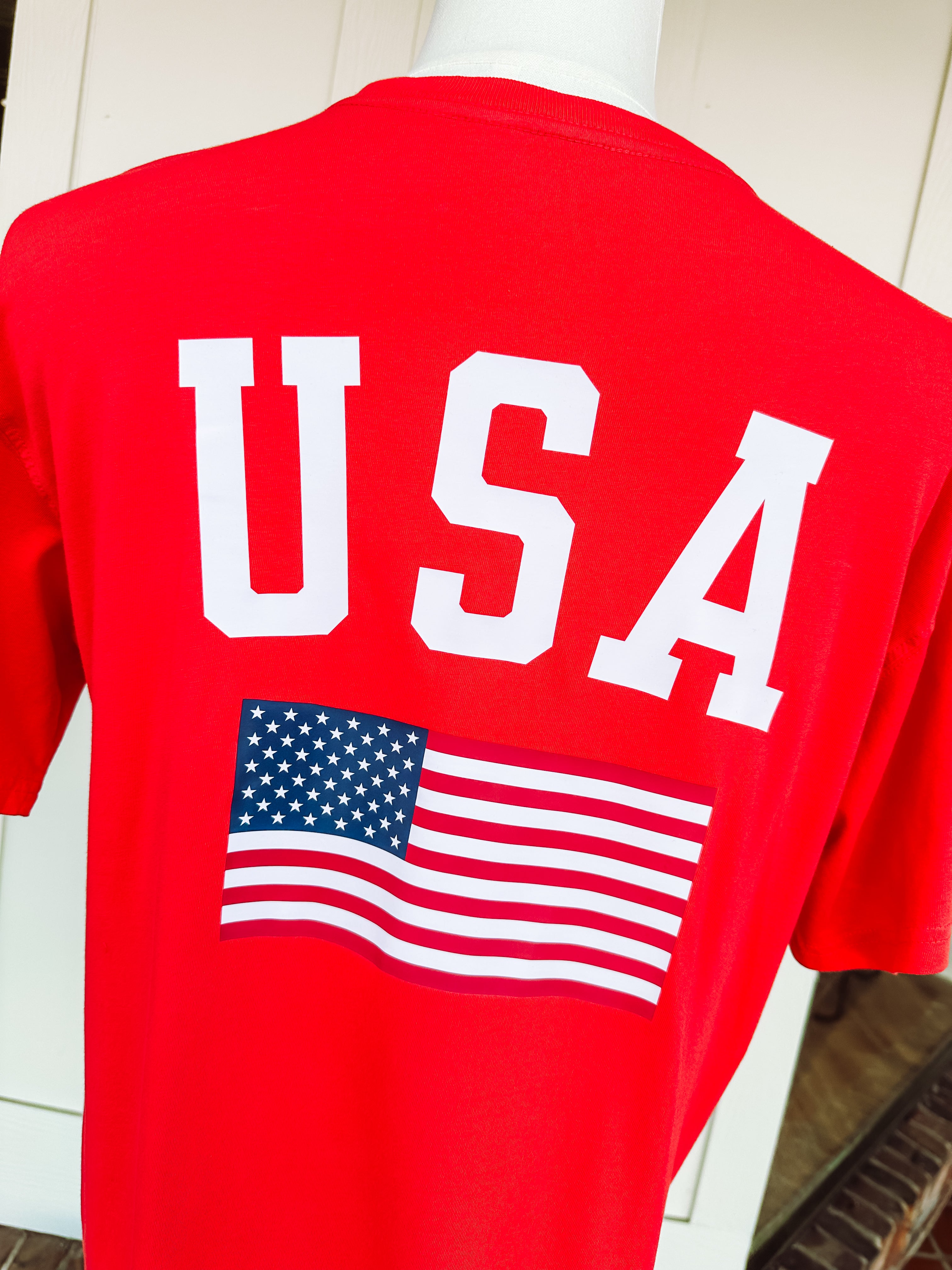 American Co USA Flag Tee by Peach State Pride