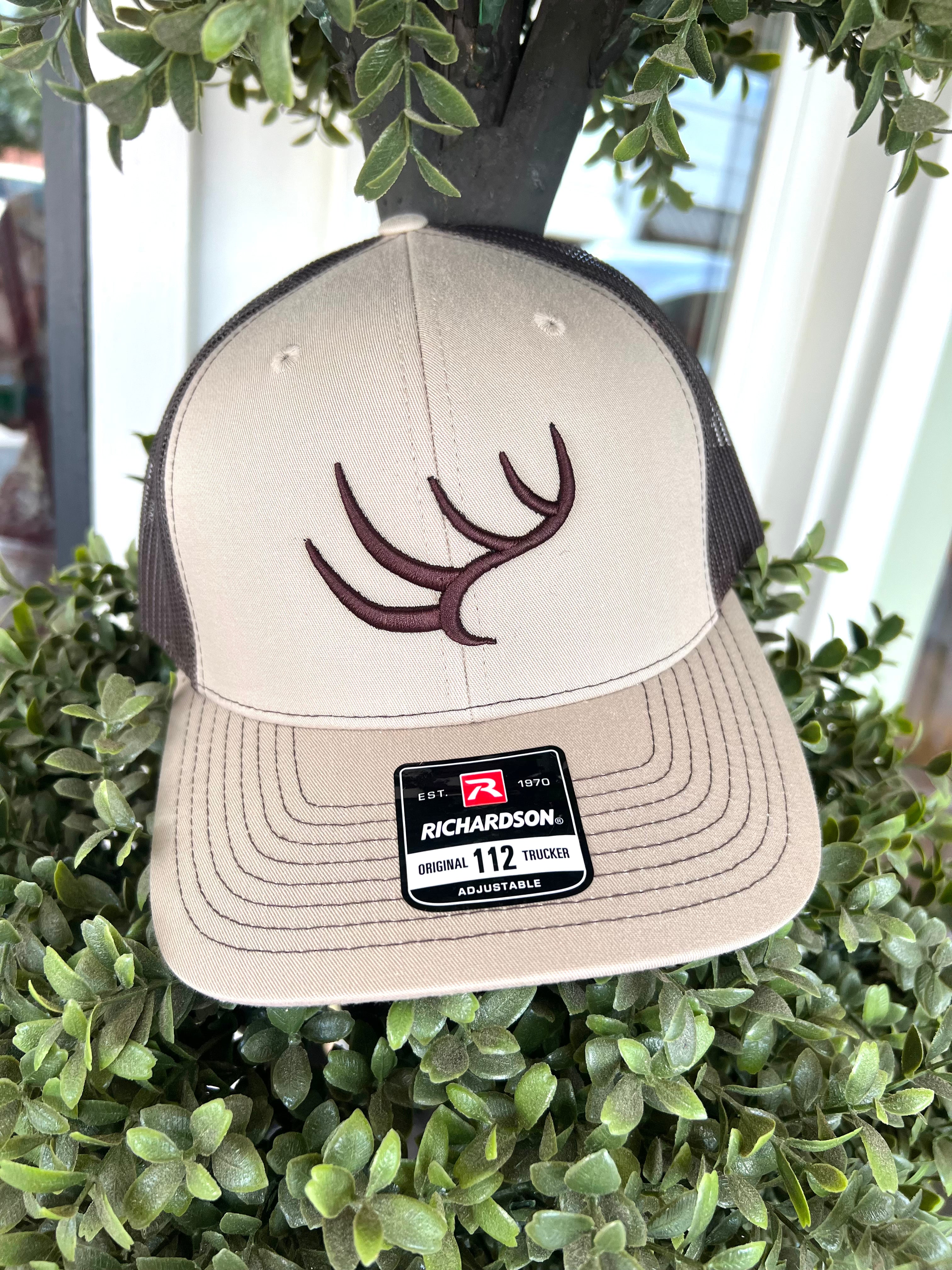 Signature Hat in Brown/Khaki by Hunt to Harvest