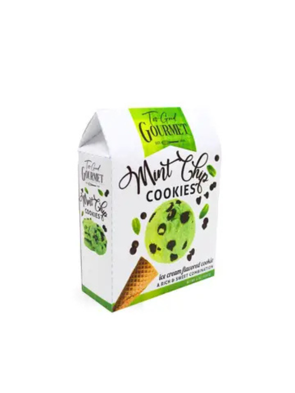 mint chocolate chip cookies