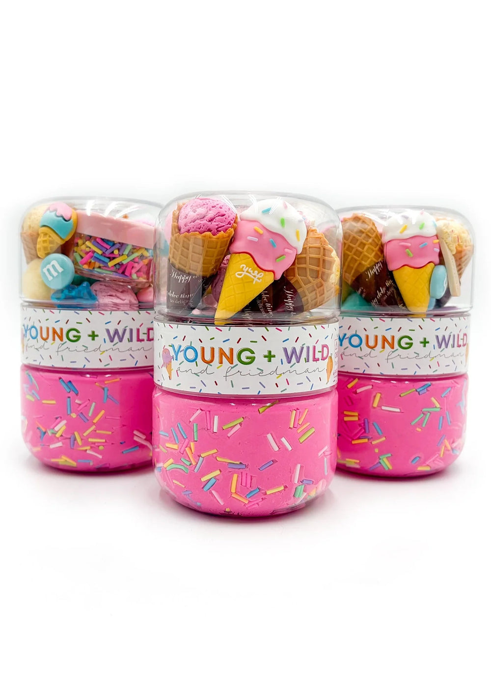 Ice Cream Grab & Go Dough Jar sensory toy children kids screen free
