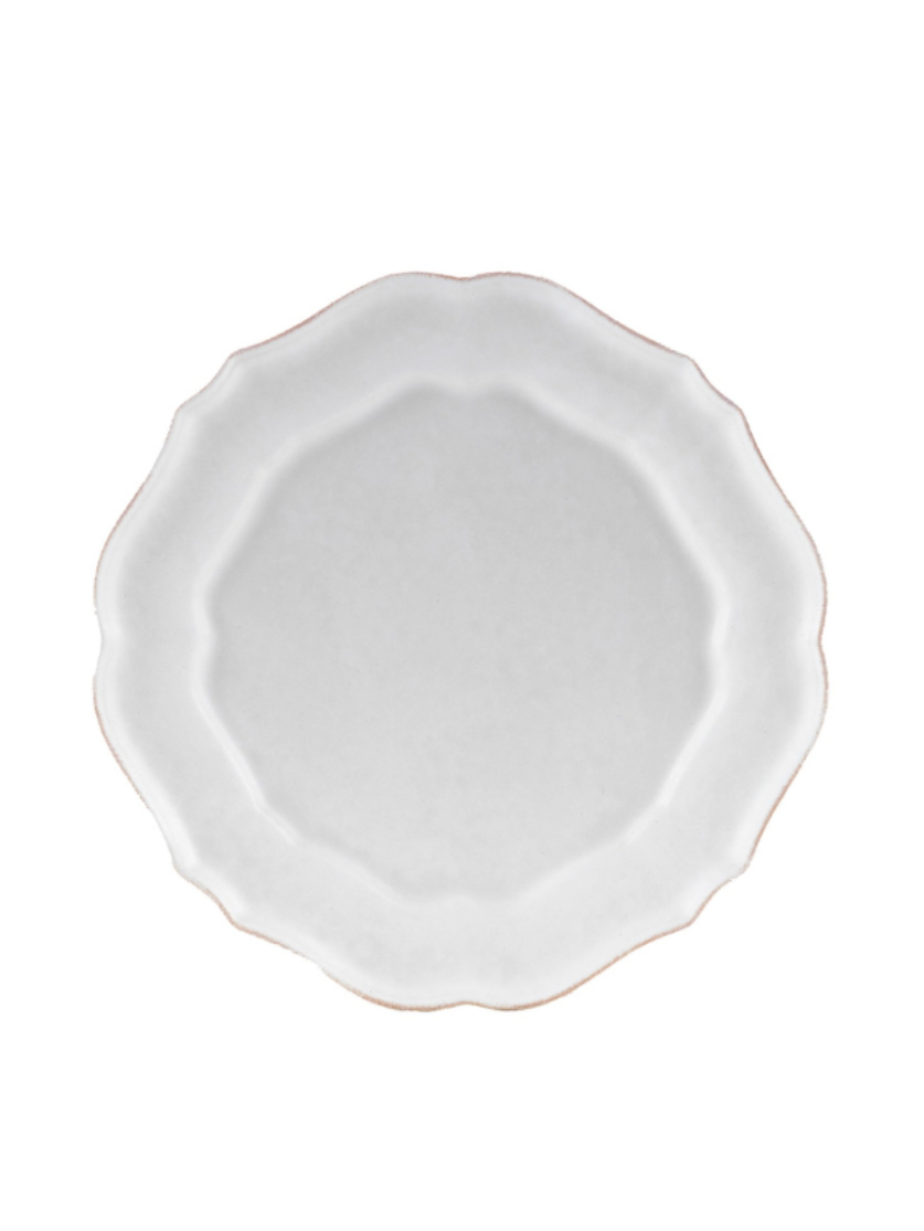 Impressions White Dinner casafina Plate by Costa Nova