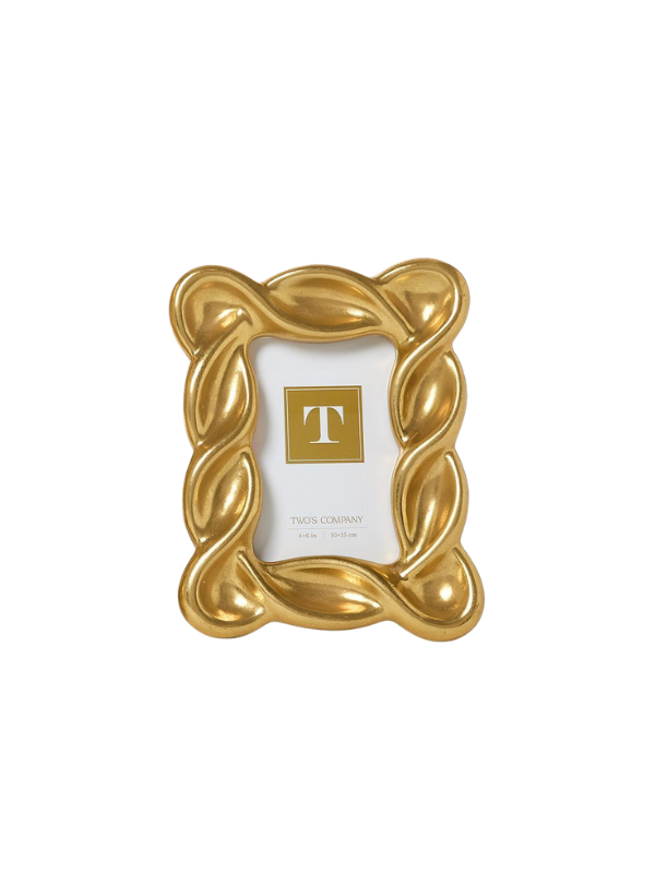 gold twisted 4x frame