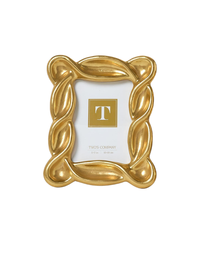 twisted gold 5x7 frame