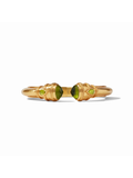 Iridescent Palmetto Green Cannes Demi Cuff by Julie Vos