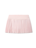 light pink pleated athletic tennis golf skirt skort with shorts and pockets by southern marsh 