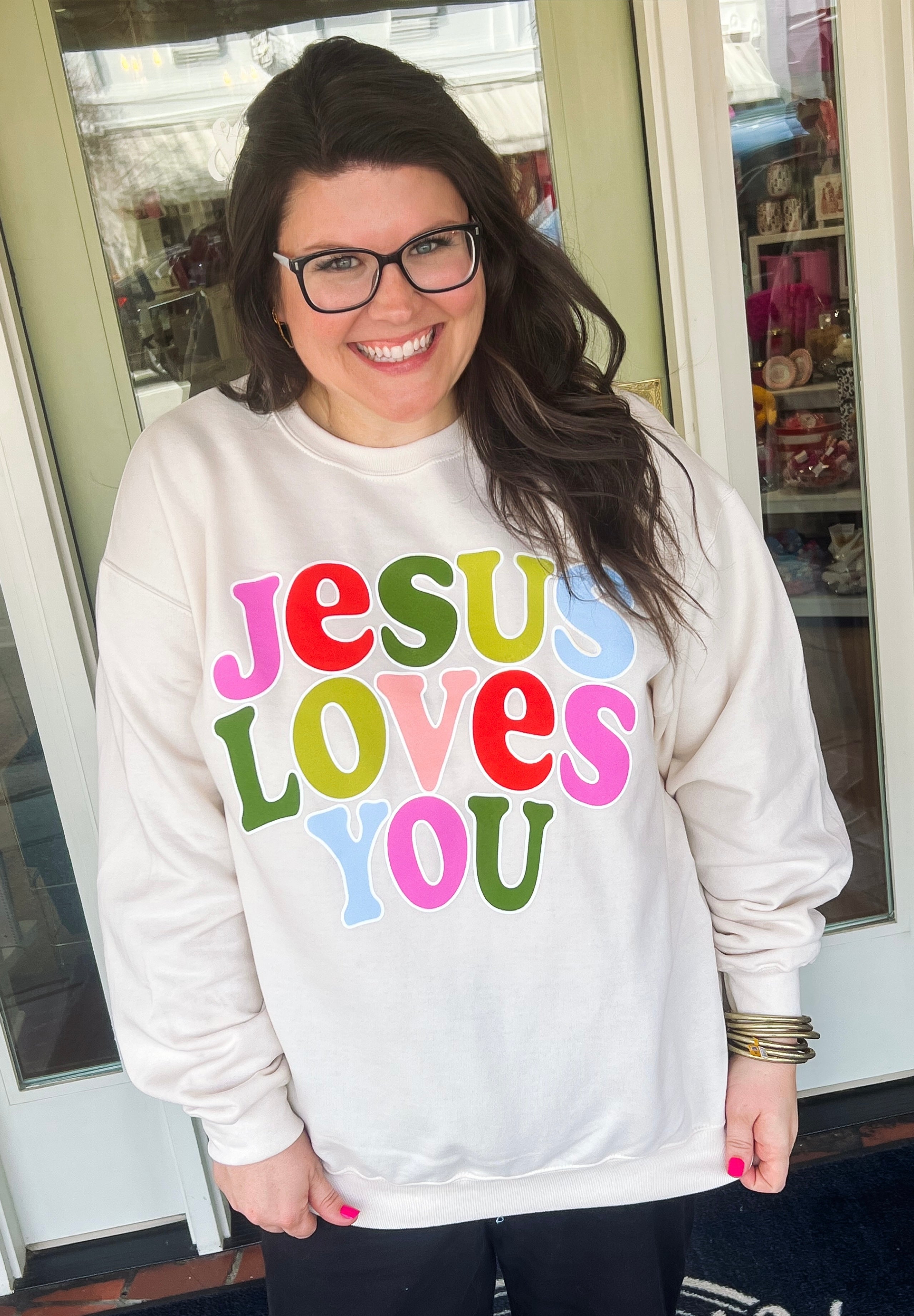Jesus Loves You Sweatshirt