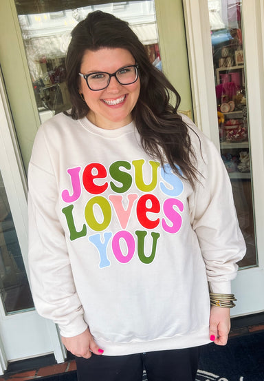 Jesus Loves You Sweatshirt