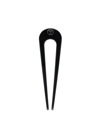 Jet Black French Hair Pin teleties