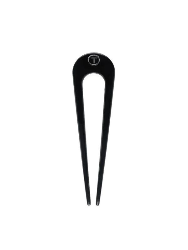 Jet Black French Hair Pin teleties