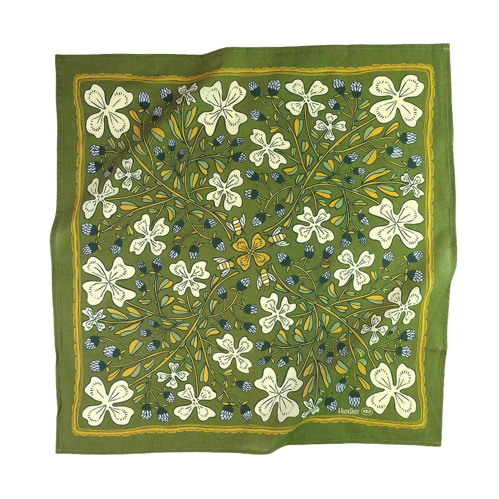 green clover bandana