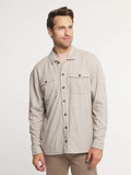 Knox Marshlux button down Sweater Shirt Tee
