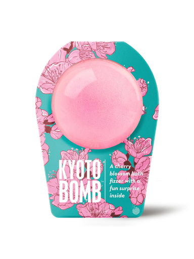 Pink bath fizzer with surprise inside 