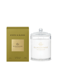 Camellia and lotus kyoto in bloom non-toxic soy wax glass candle by glasshouse fragrances 