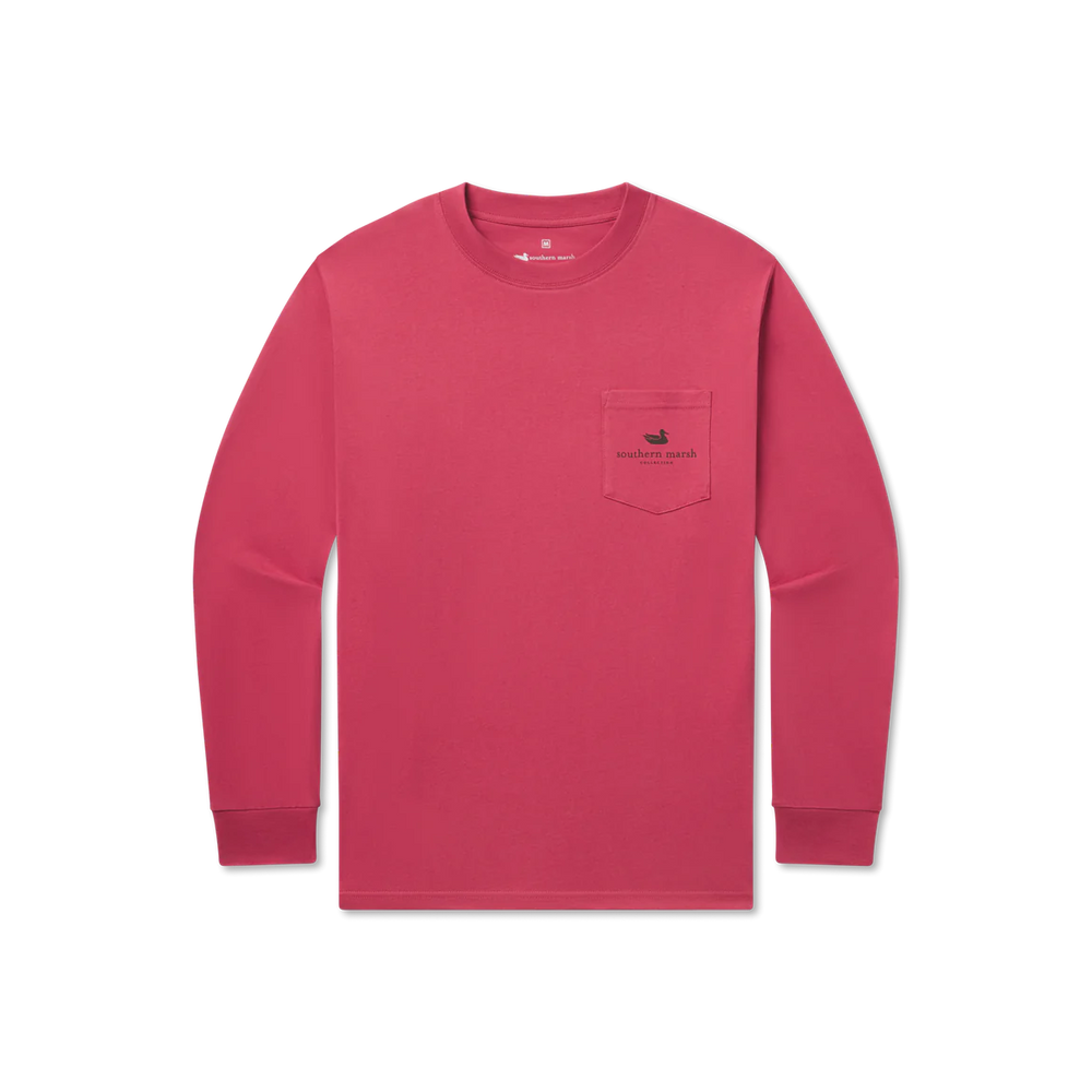 Pointer Uplander Tee in Rhubarb by Southern Marsh