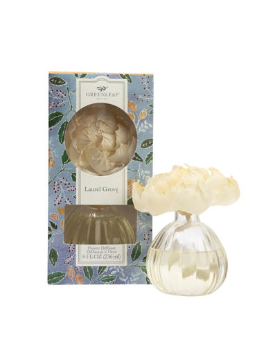 Laurel Grove Flower Diffuser by Greenleaf home fragrance