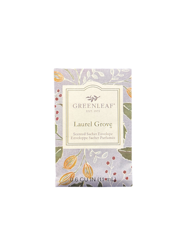 Laurel Grove Small Sachet by Greenleaf home fragrance