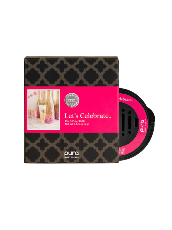 Let's Celebrate Car Pura Diffuser Refill