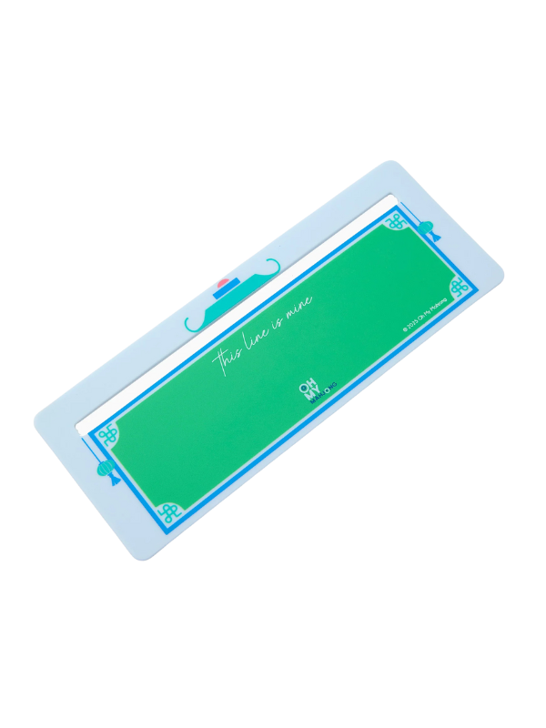Light blue and green line finder for mahjong game 