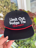 Limit Out Rope Hat in Black 
