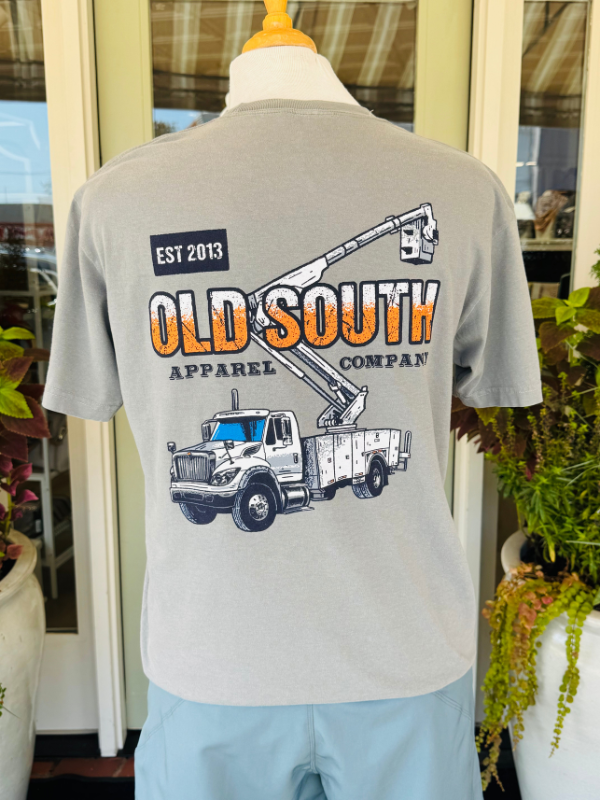lineman bucket truck tee