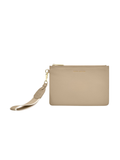 large Lottie Wristlet in Light Taupe By Katie Loxton