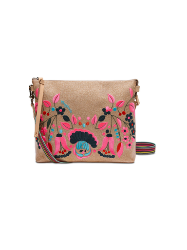 flower crossbody purse 