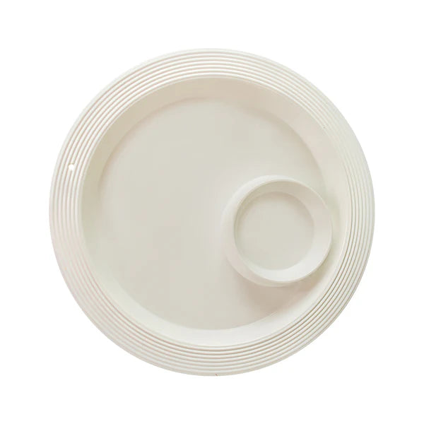 Pinstripes Melamine Chip & Dip by Nora Fleming