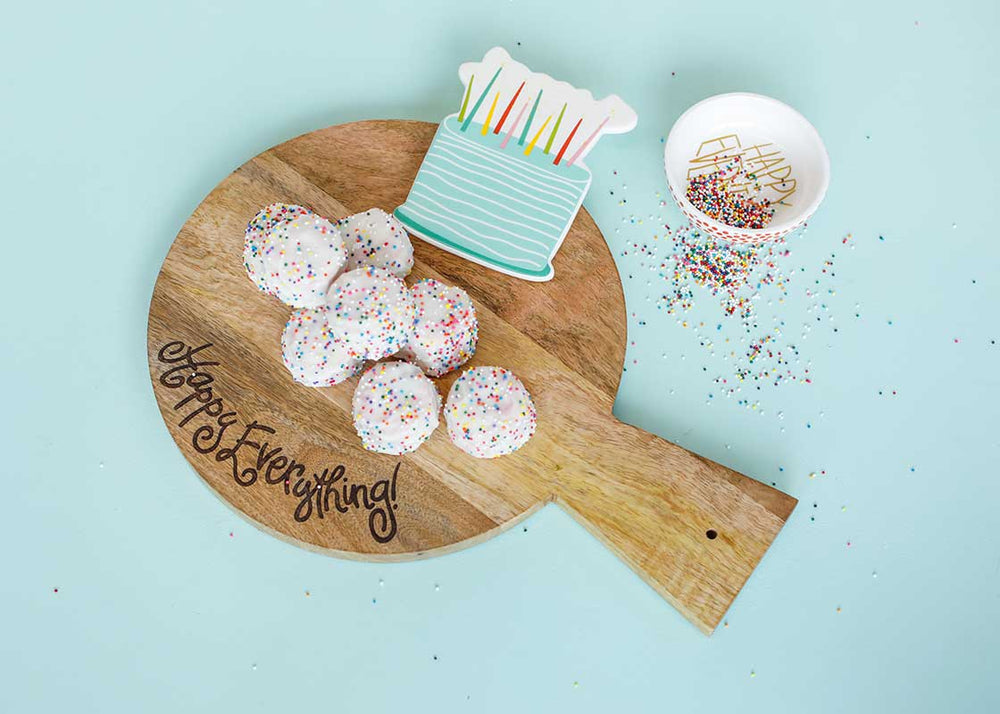 Brianna Casarez & Lane Hillis-Mini Sparkle Cake Attachment by Happy Everything